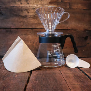 Hario coffee pour over starter kit - coffeestamp